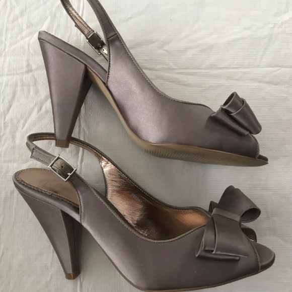 Phase 8 Tan High Heel Dress Shoes Size 8 - Picture 4 of 5